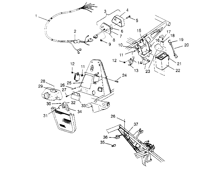 Part Number : 5241416 BRACKET-CDI