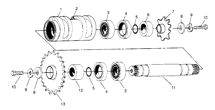 Part Number : 3514402 OPEN BEARING