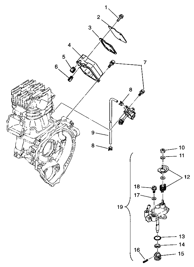 Foto diagrama Polaris que contem a peça 3084401
