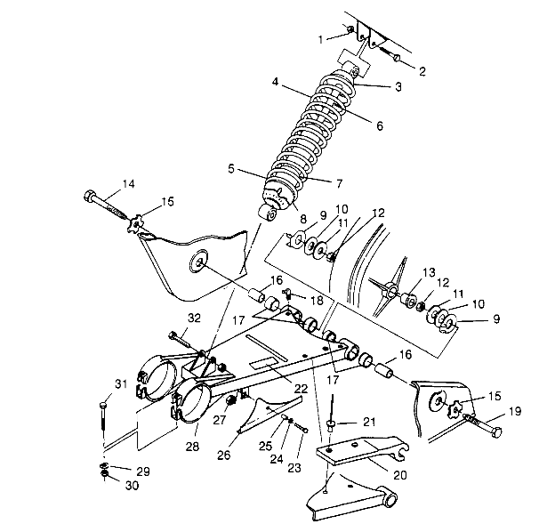 Part Number : 1580090-067 SWINGARM ASM.