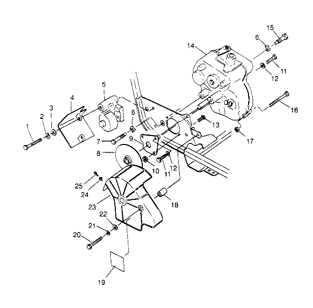 GEARCASE/BRAKE