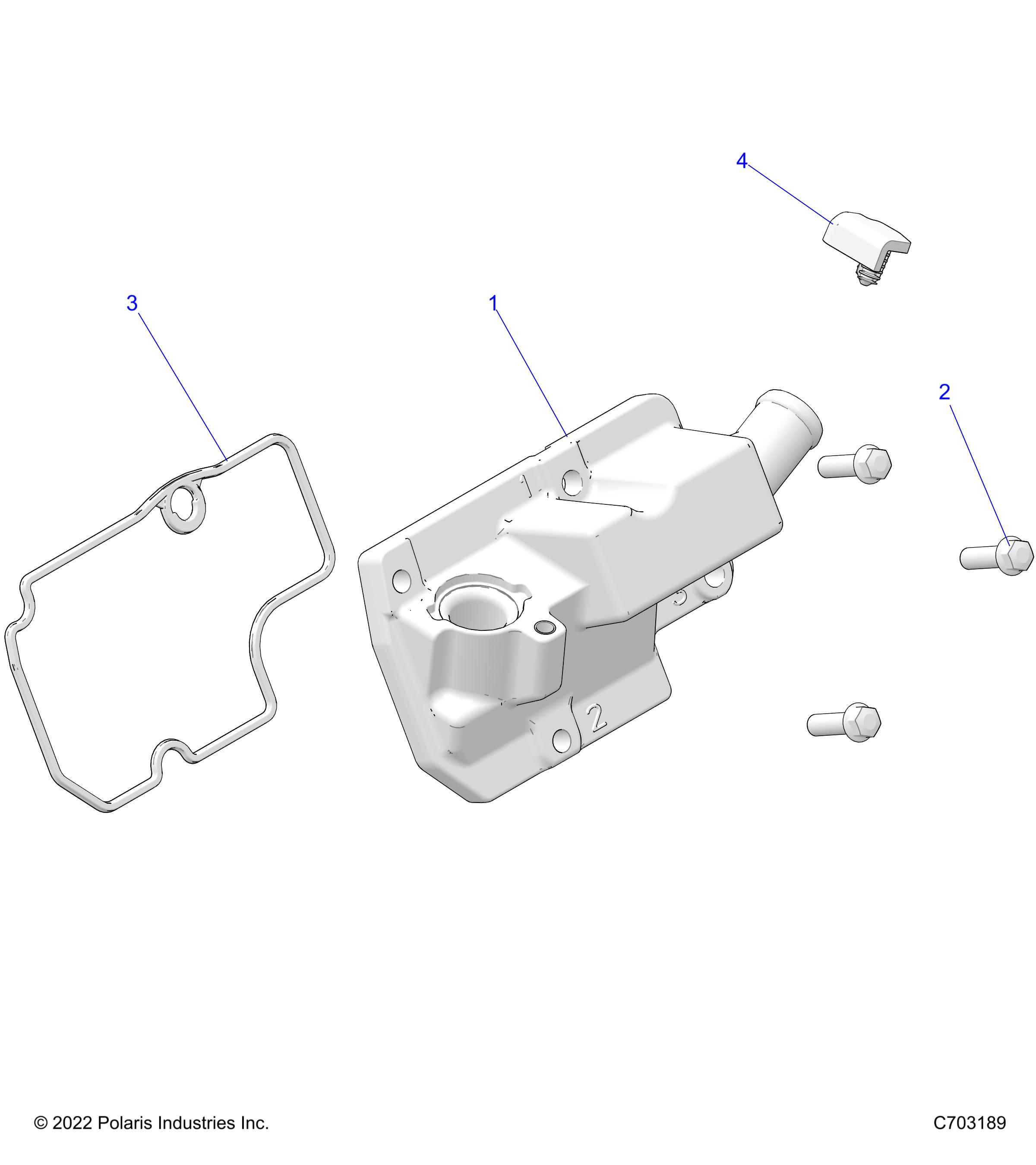 Part Number : 5458550 BUMPER-CRANKCASE EDGE