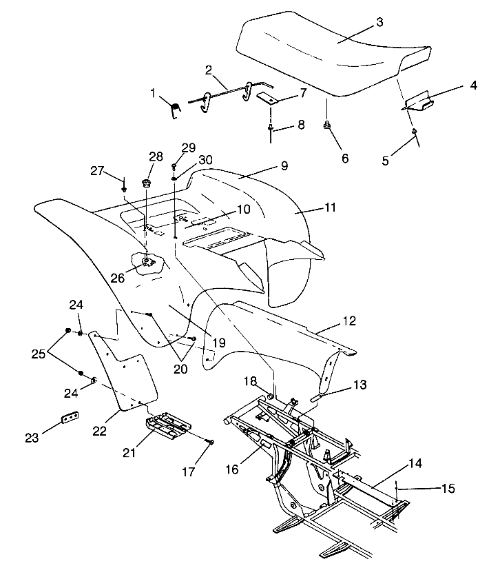 Part Number : 7041607 SPRING LATCH LIGHT