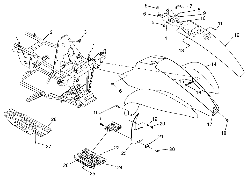 Part Number : 7080409 CLAMP WIRE ROUTING