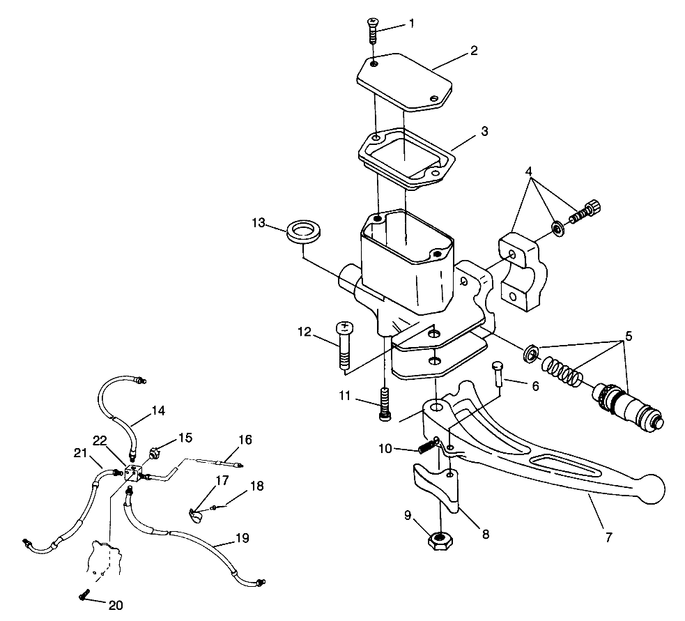 Part Number : 1930792 RESERVOIR BOLT