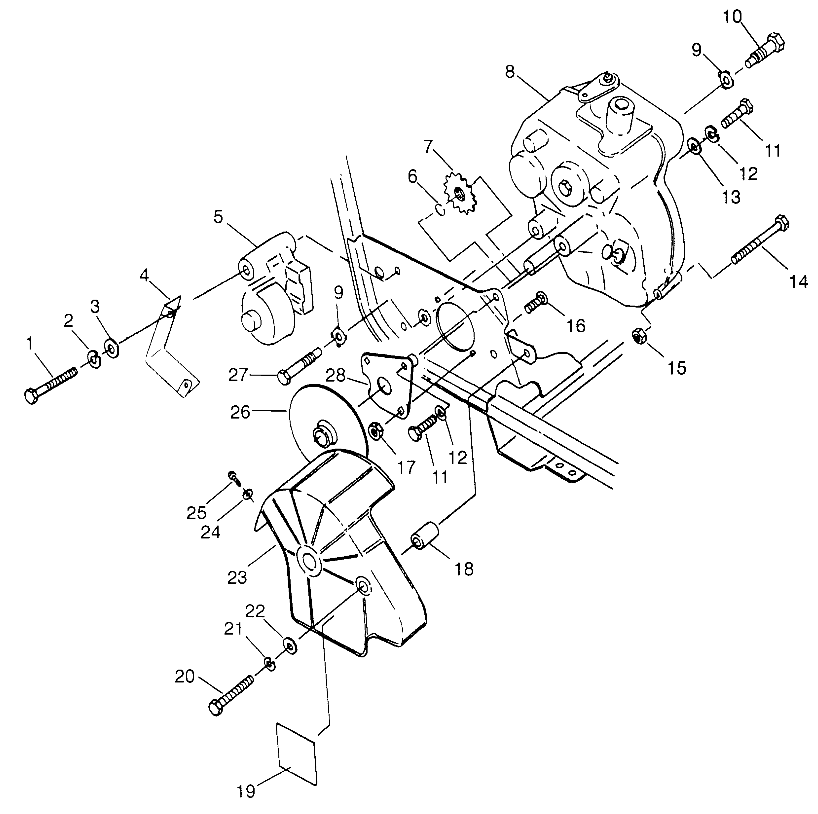 GEARCASE/BRAKE