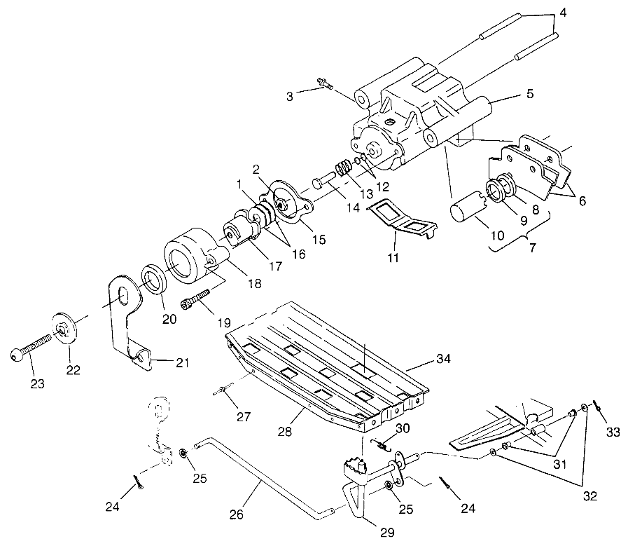 Part Number : 1910196-067 BRAKE FOOT BLK(GEN3 2X4)