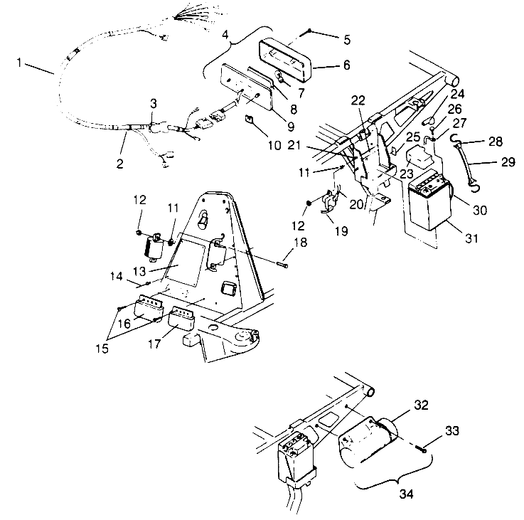 Part Number : 4040063 BOARD TERMINAL 150 ALT ATV