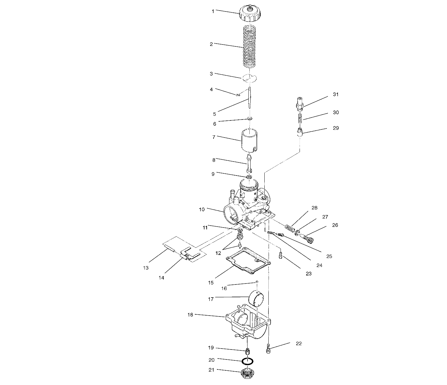 Part Number : 3130378 NEEDLE JET (6F9-3)