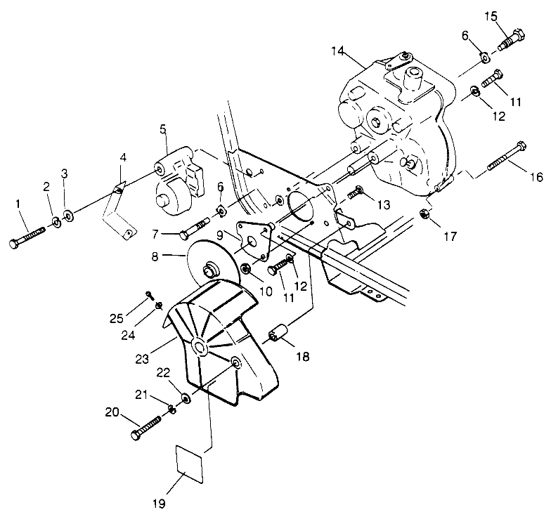 GEARCASE/BRAKE