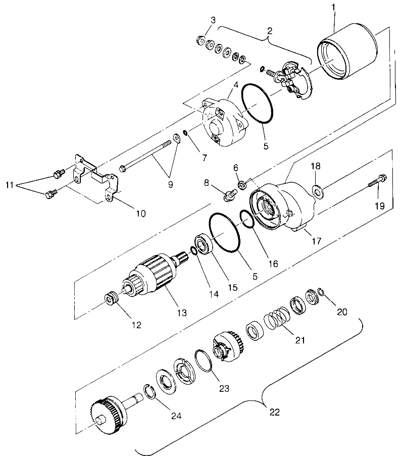 Part Number : 3085394 ASM-GEAR SHAFT