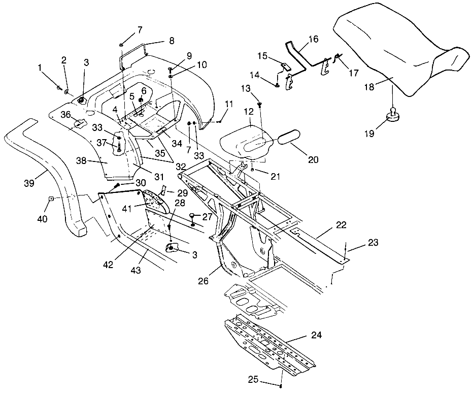 Part Number : 5431771-070 FOOTWELL LH