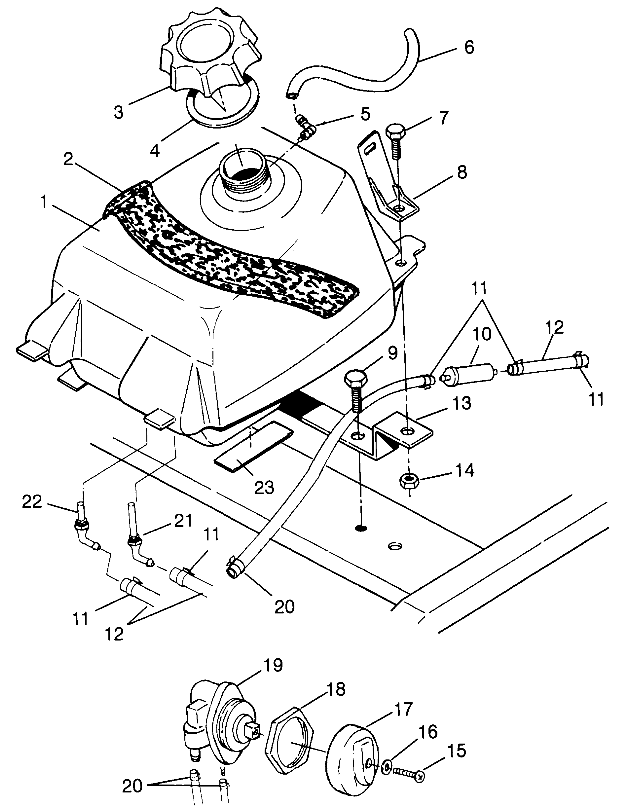 Part Number : 5411015 HOSE-FORMED 1/4 ID