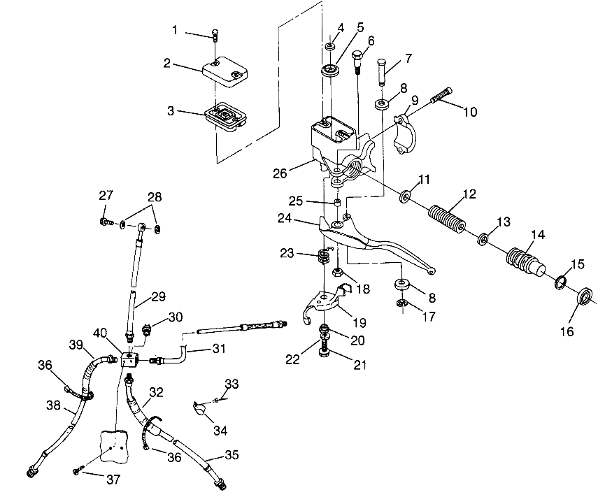 Part Number : 1930777 LINE HYD.BRAKE