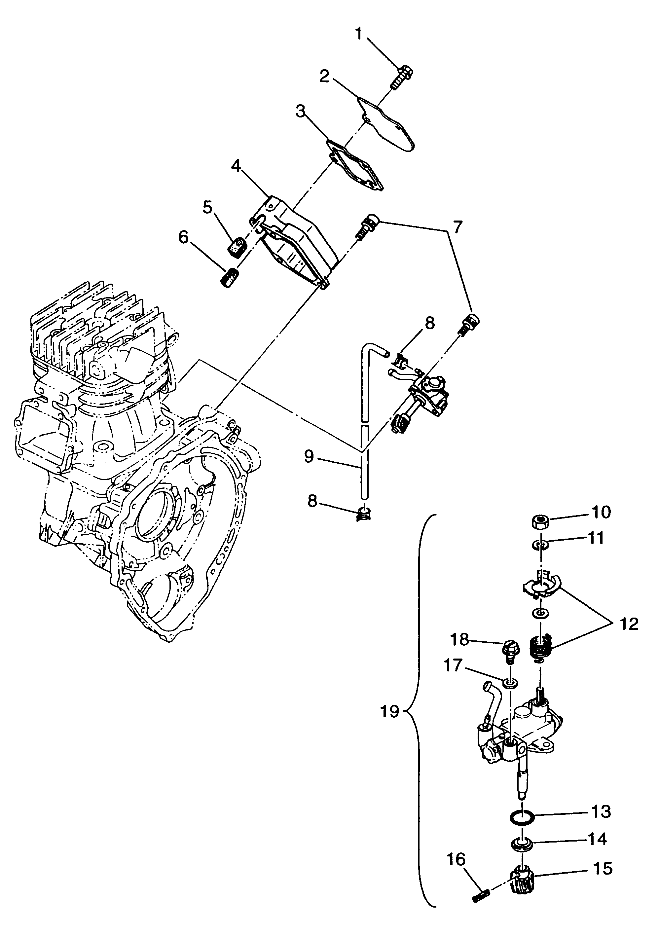 Part Number : 3085281 COVER OILPUMP CASE