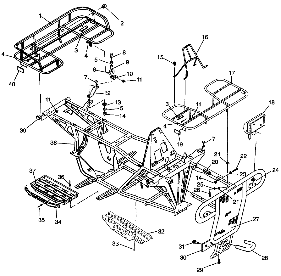 BUMPER/RACK