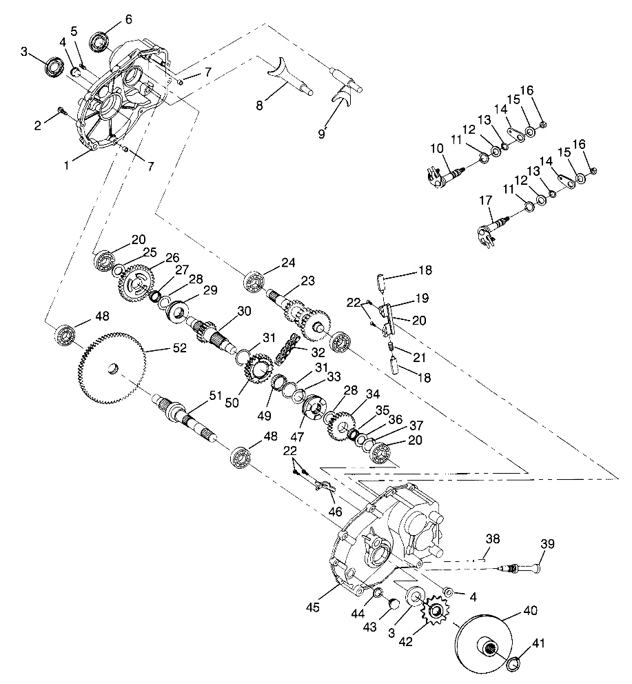 Part Number : 3233360 GEAR O/P 100T HCR