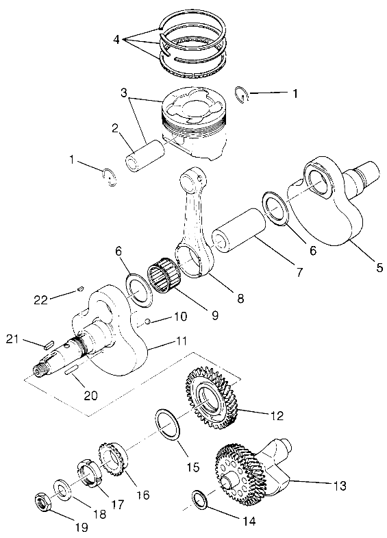 Part Number : 3085400 BEARING  LARGE END