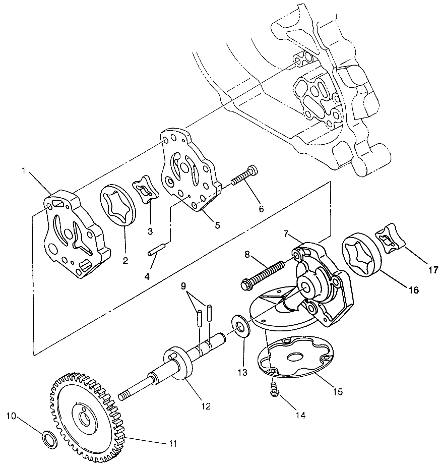 Part Number : 3084958 GEAR PUMP