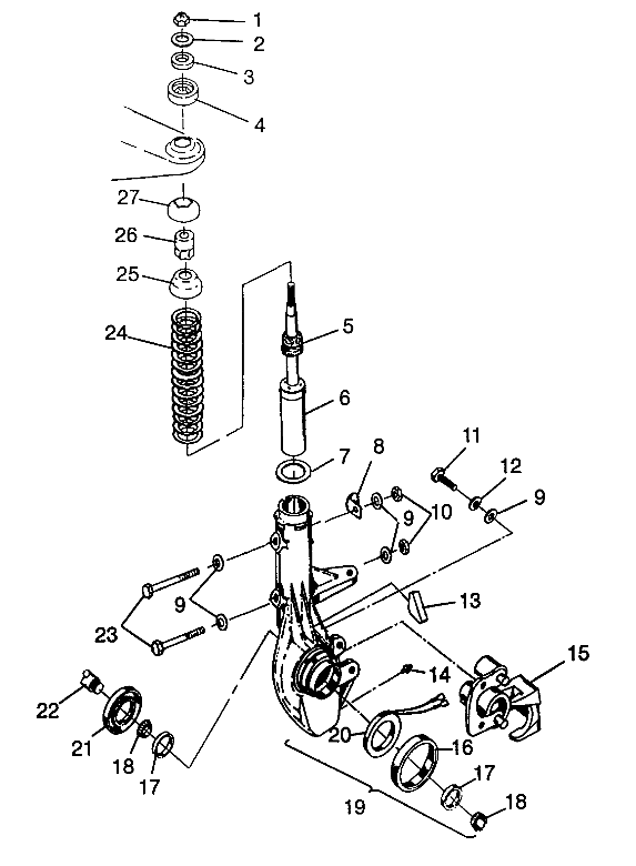 Part Number : 5810439 RETAINER WIRE STRUT CAST