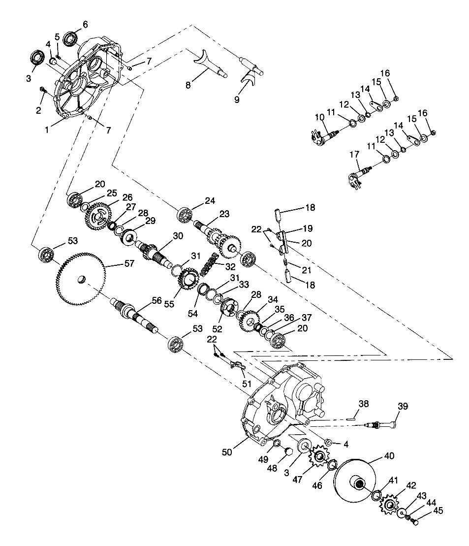 Part Number : 3233361 SHAFT INPUT 31T HCR