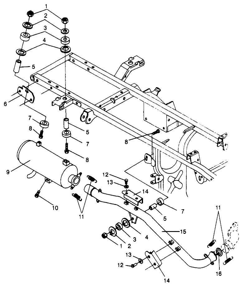 Part Number : 5241678 HEAT SHIELD EXHAUST