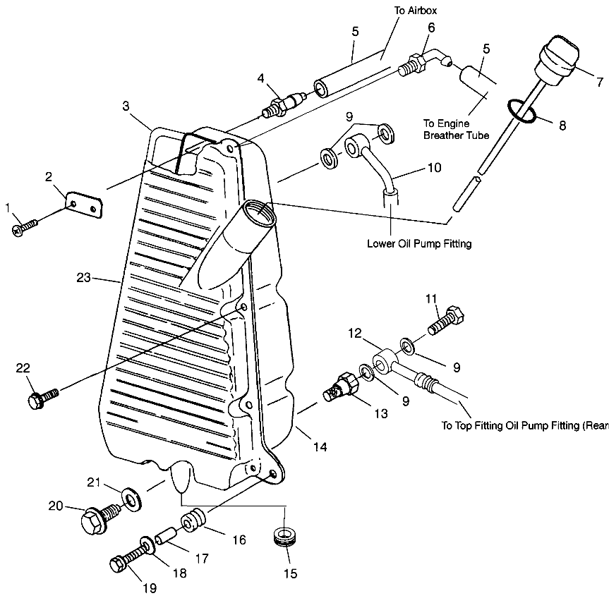 Part Number : 5131255 TANK RH OIL