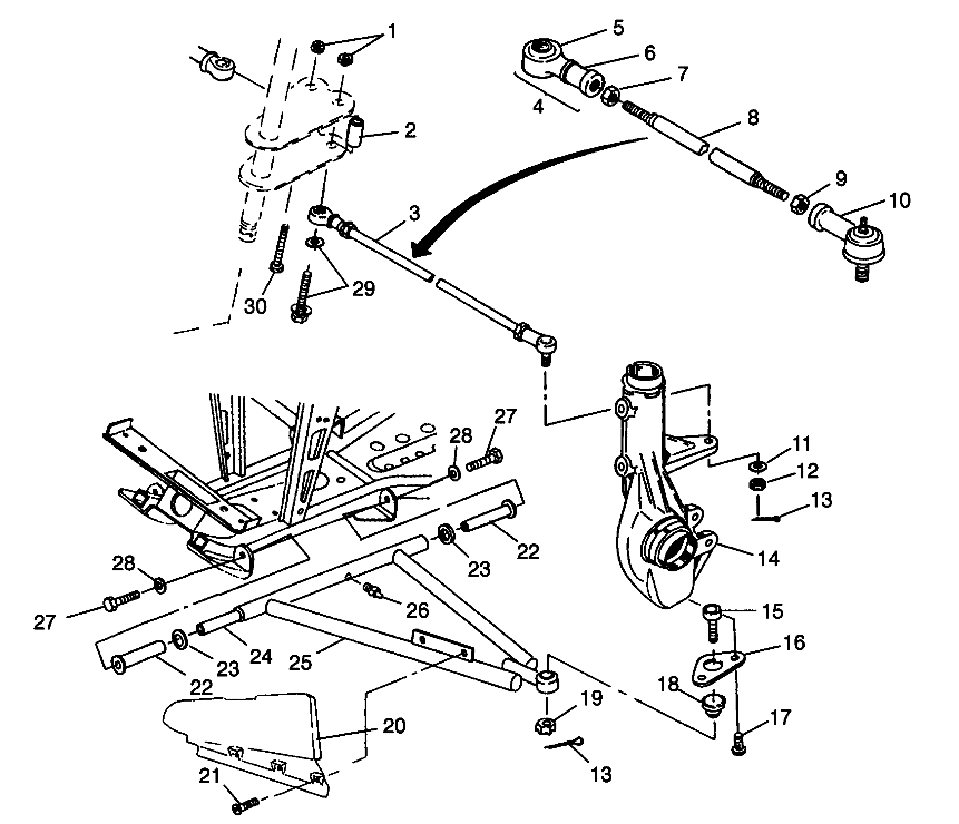 Part Number : 2200737 KIT RH A-FRAME