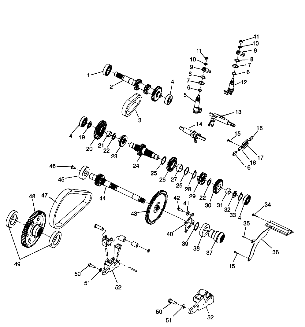 Part Number : 3233365 GEAR 16T SPIRAL BEVEL SNORKEL