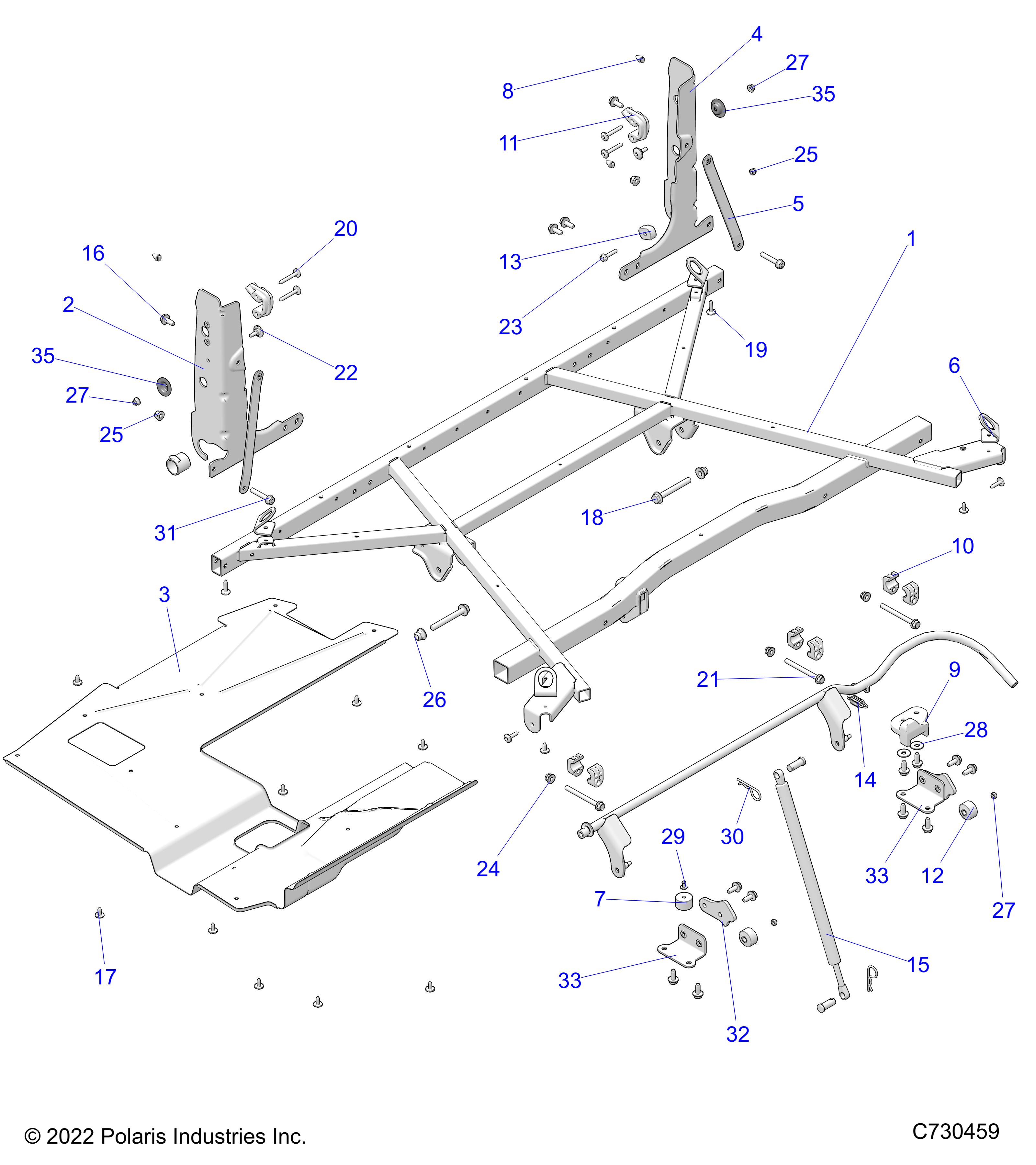 Part Number : 5271482 BRKT-TIE DOWN