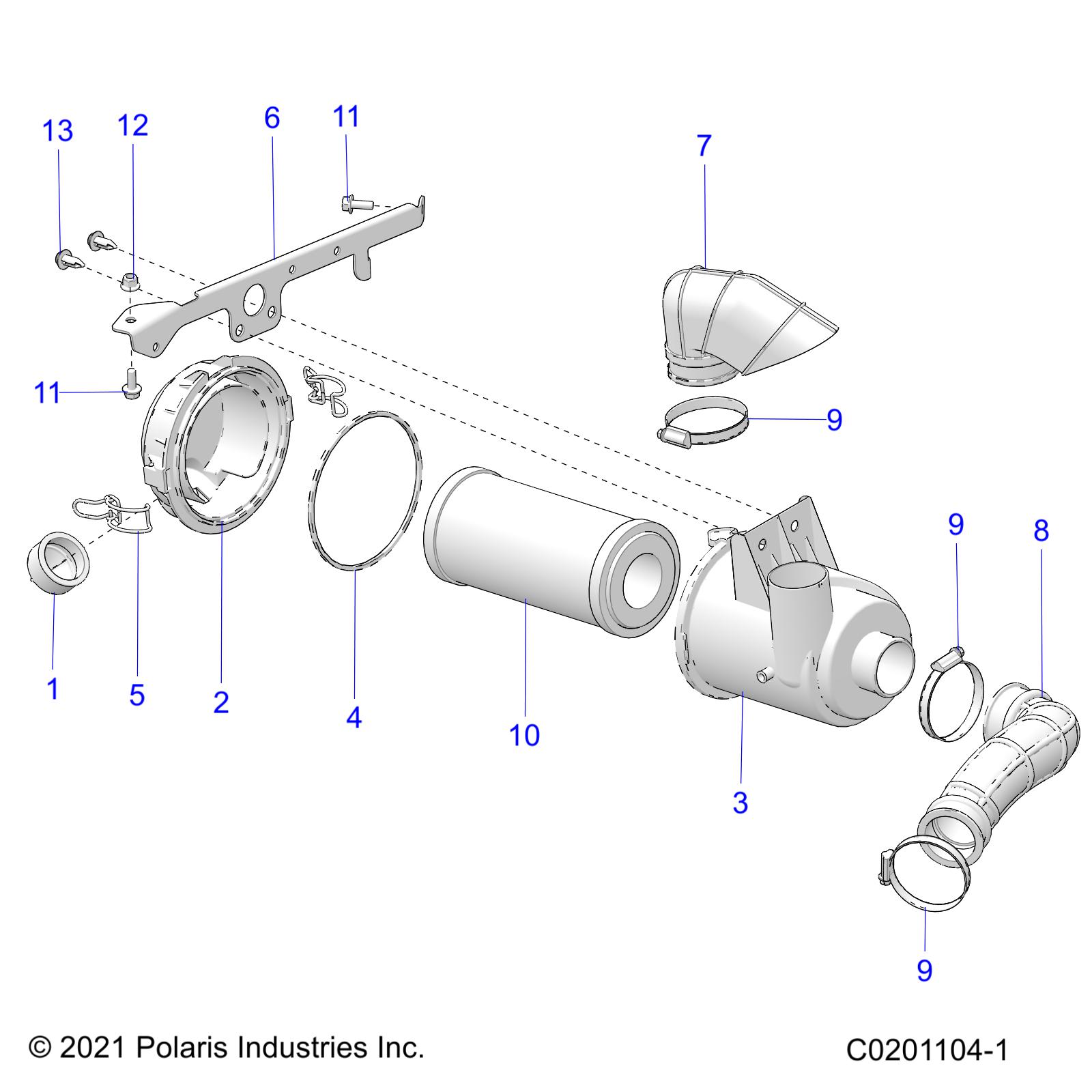 Part Number : 5458370 BOX-AIR INTAKE