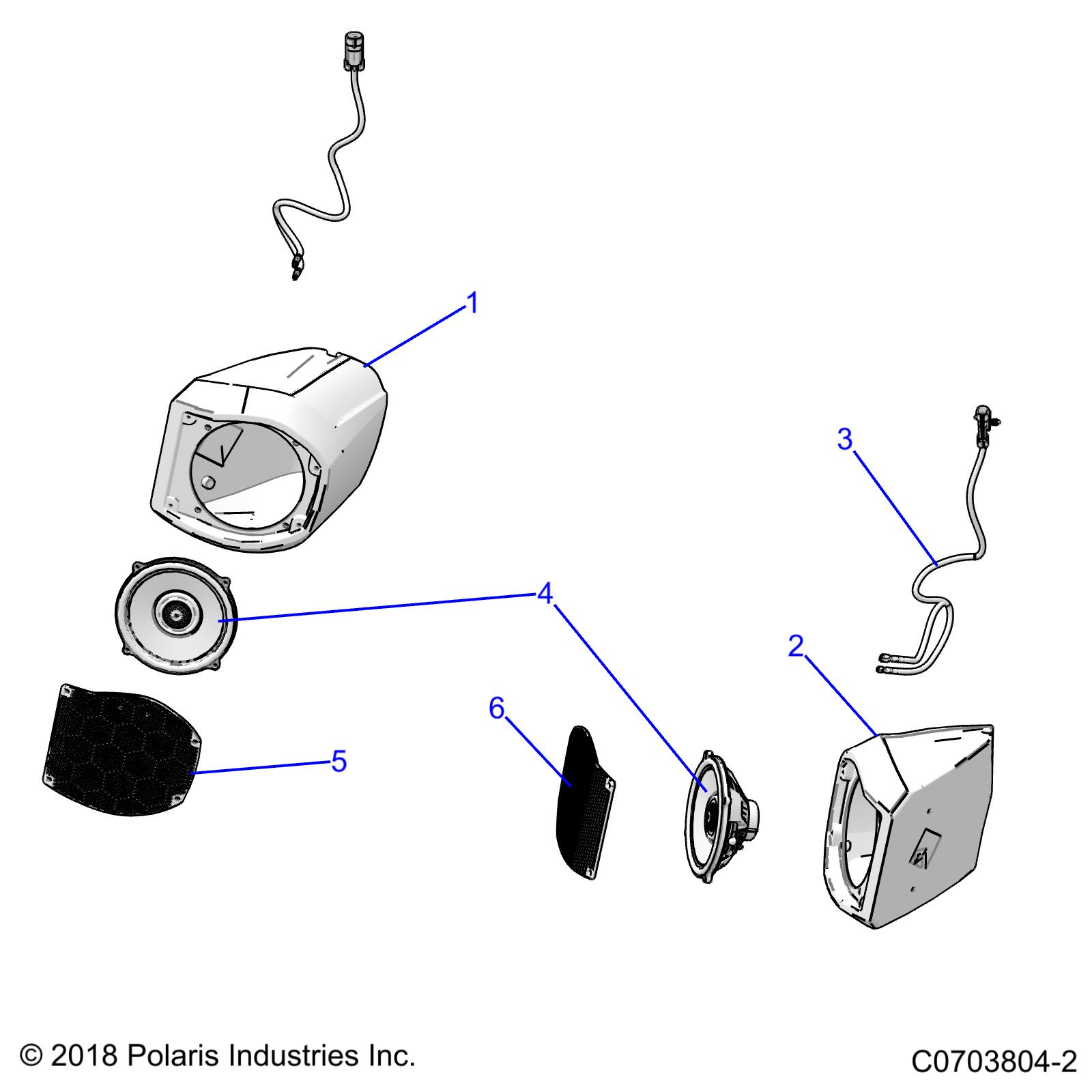 Part Number : 2637560 ASM-SPEAKER LH