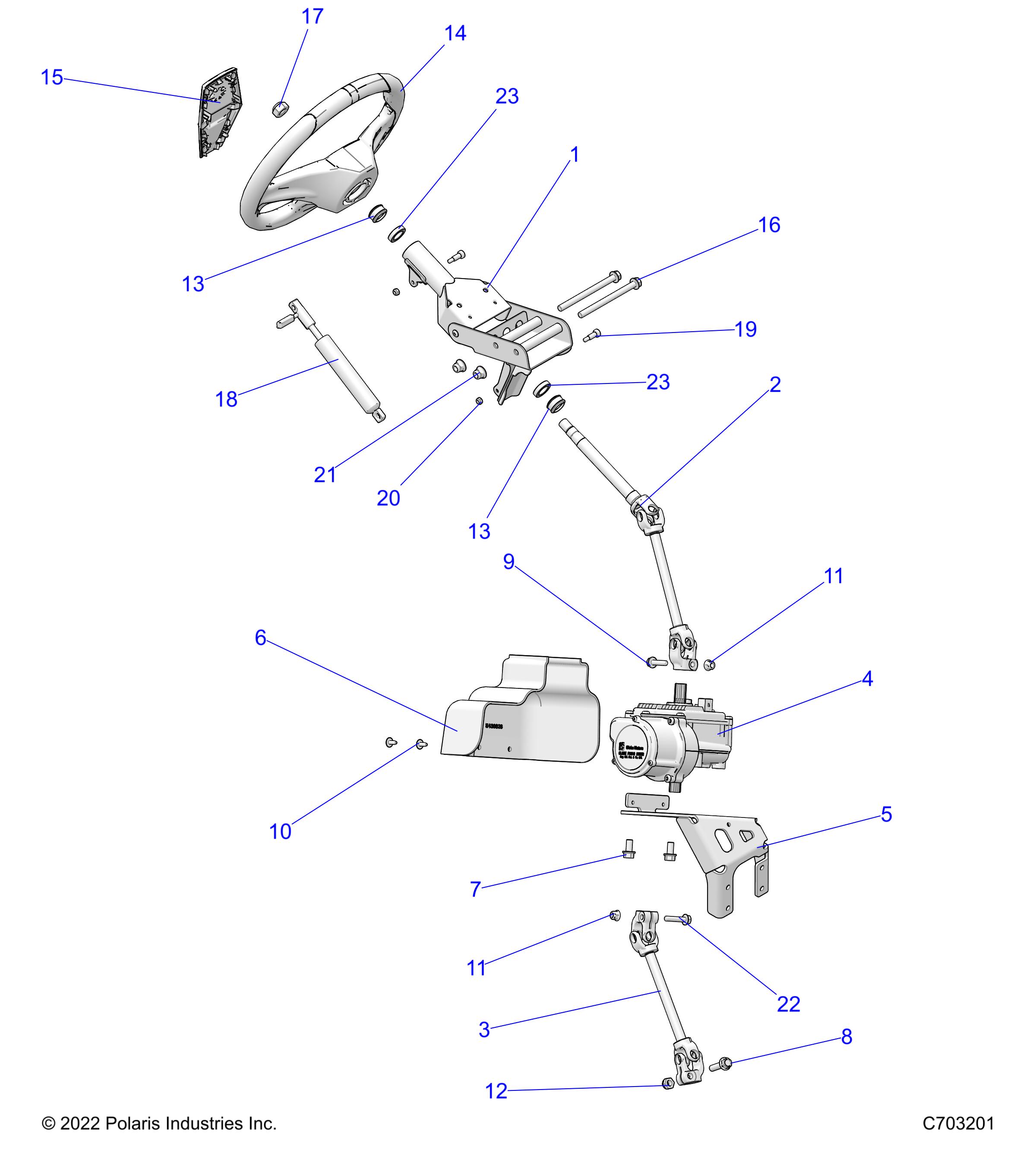 Part Number : 1824014 STEERING WHEEL