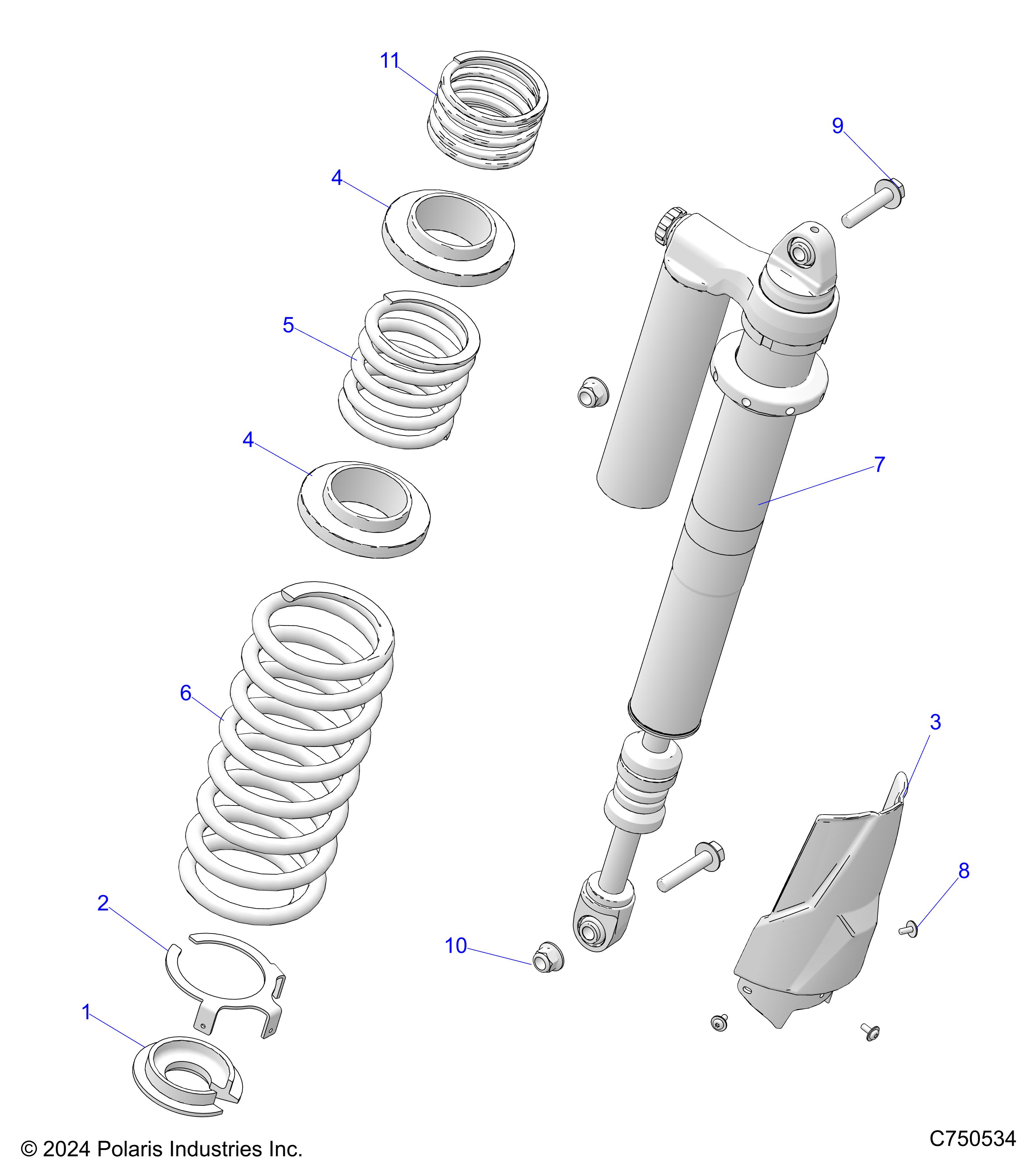 Part Number : 7045578-293 SPR-225 15.75FL 3.04-3.04ID RD