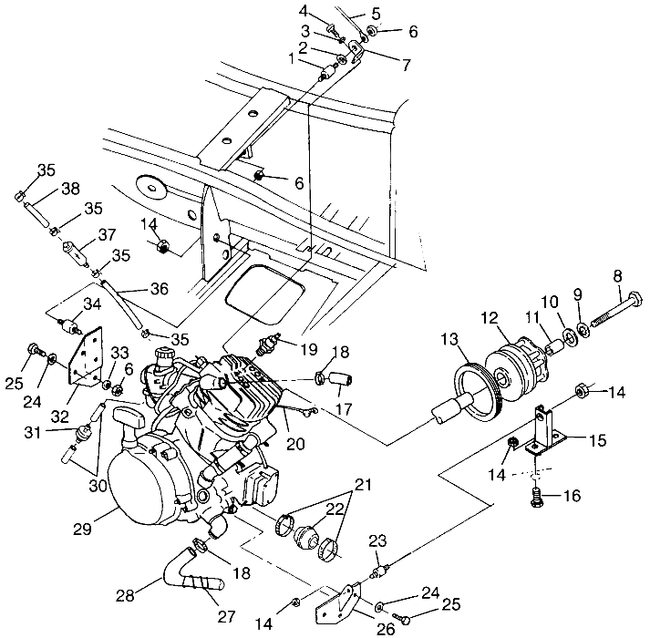 Part Number : 4010132 CABLE GND-ENGINE