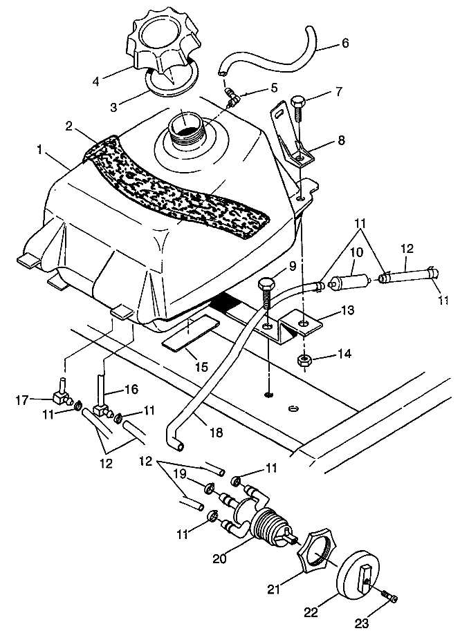 Part Number : 5432559 FUEL VALVE KNOB