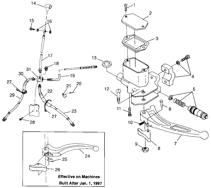 Part Number : 2201034 LEVER KIT