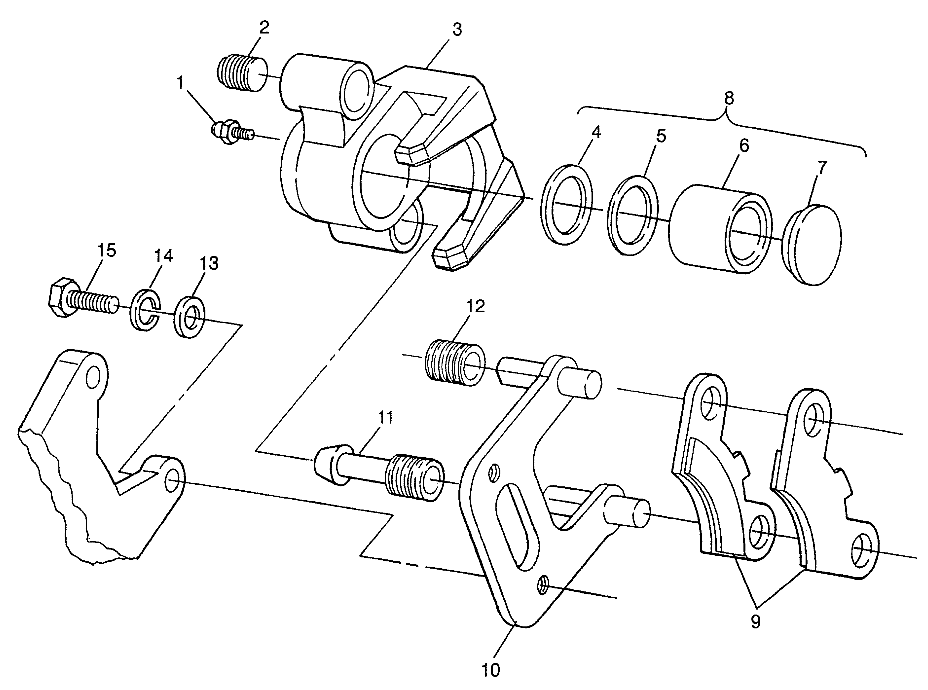 Part Number : 1910232 CALIPER ASM LH FR BRAKE