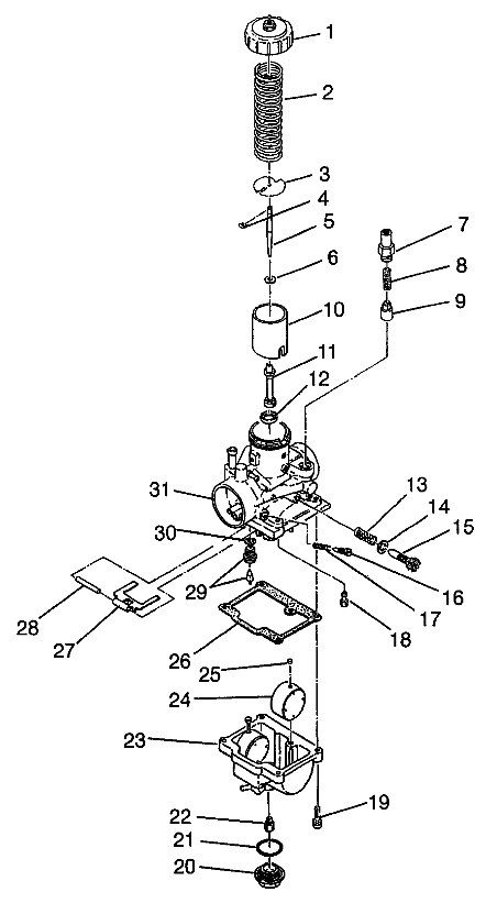 Part Number : 3130476 NEEDLE JET