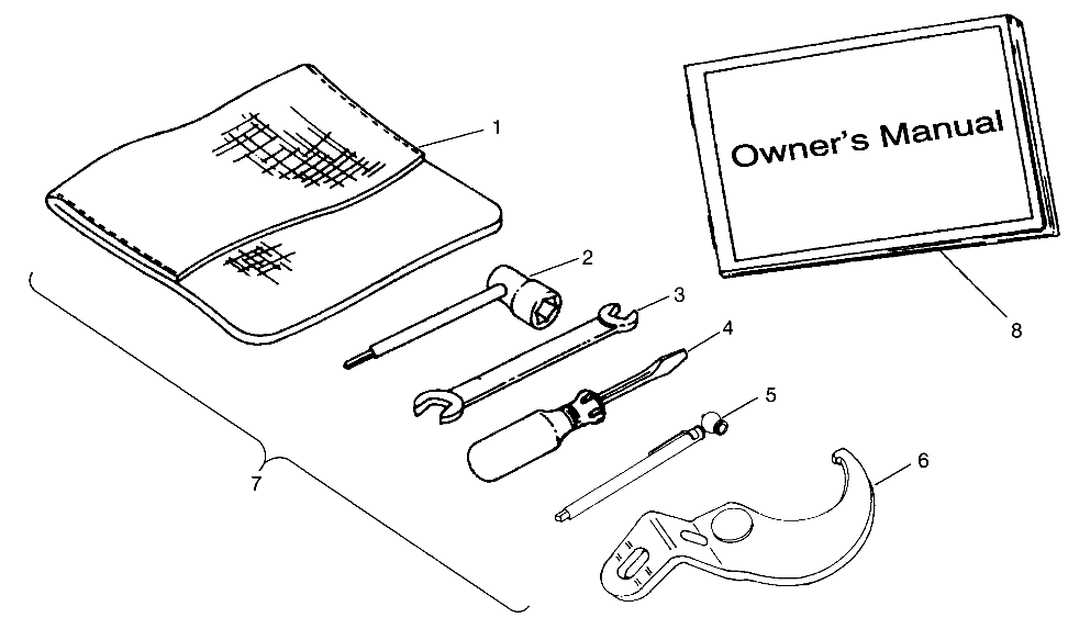 Part Number : 3083675 KIT  TOOL ACCESS.