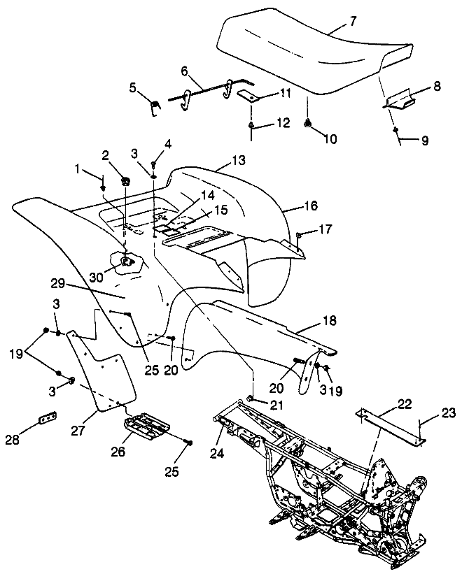 Part Number : 1040412 LATCH  SEATBACK