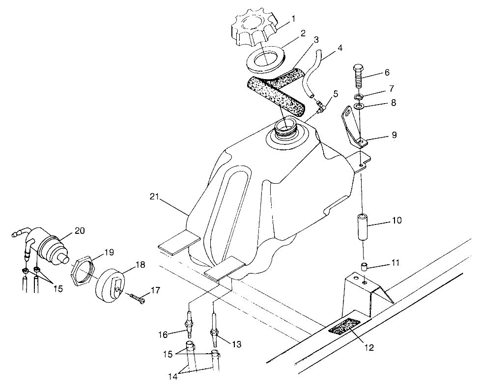 Part Number : 7052161 3-WAY VALVE