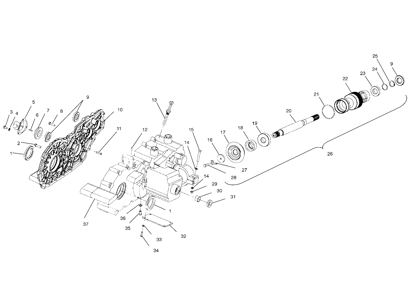 Part Number : 3233446 SHAFT SNORKEL