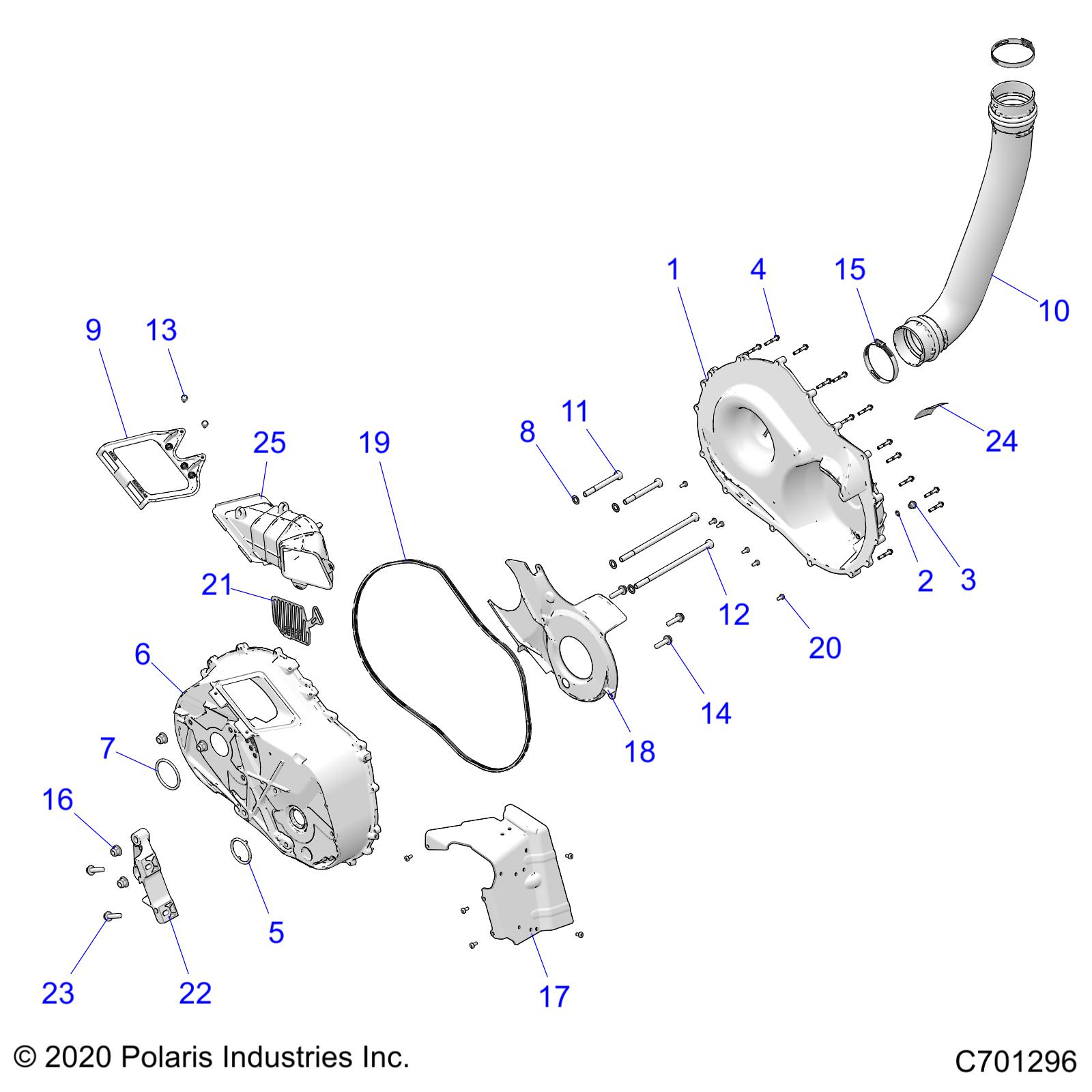 Part Number : 7081969 CLAMP-HOSE SLOTTED 89-100 DIA