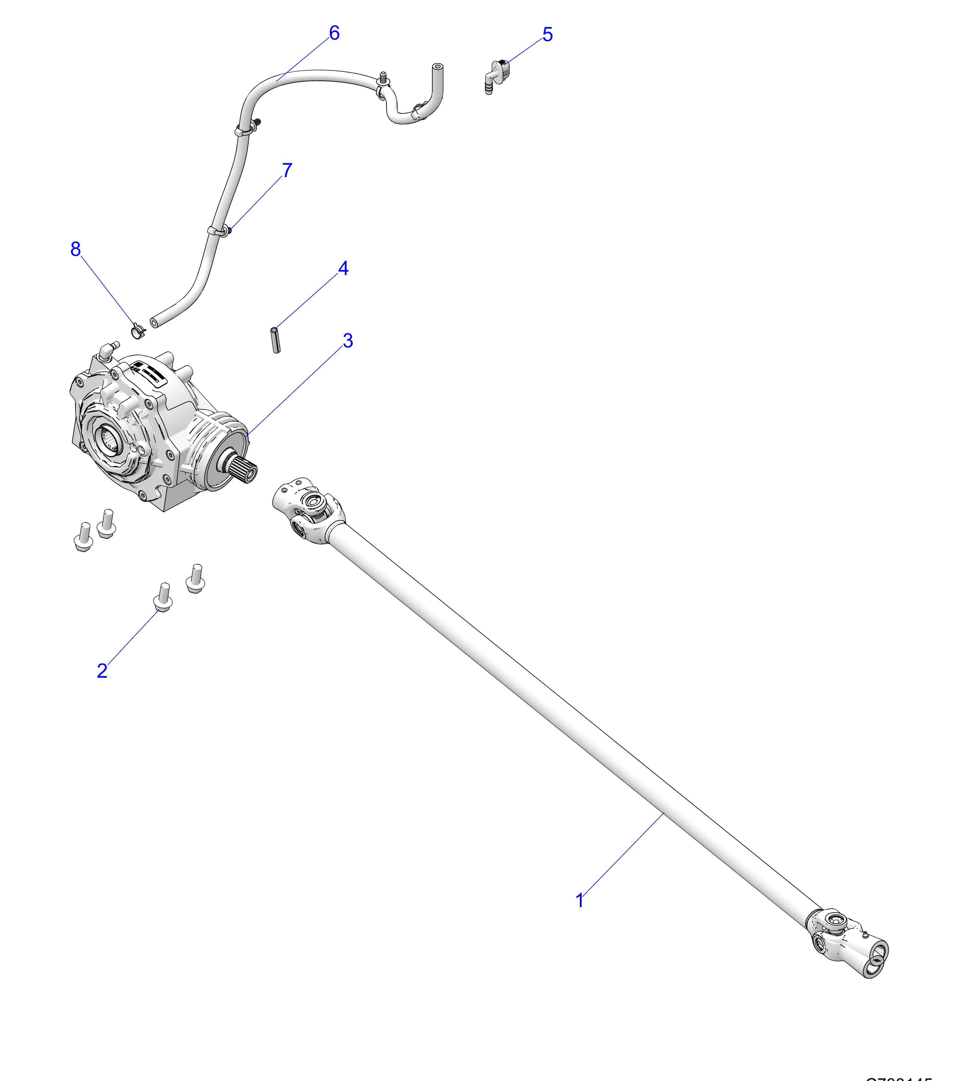 Foto diagrama Polaris que contem a peça 1337163