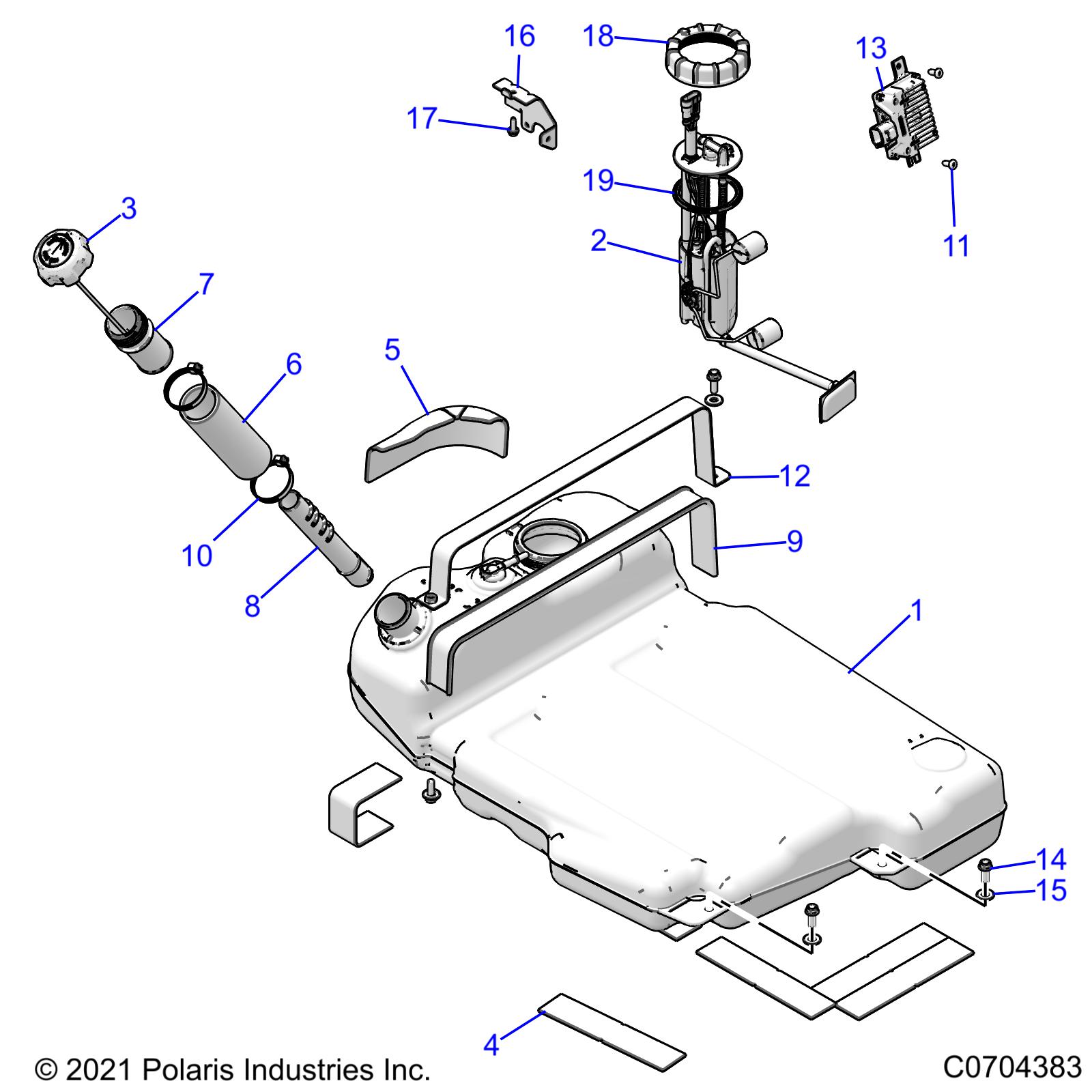 Part Number : 5267362-329 BRKT-STRAP FUEL TANK ECOAT