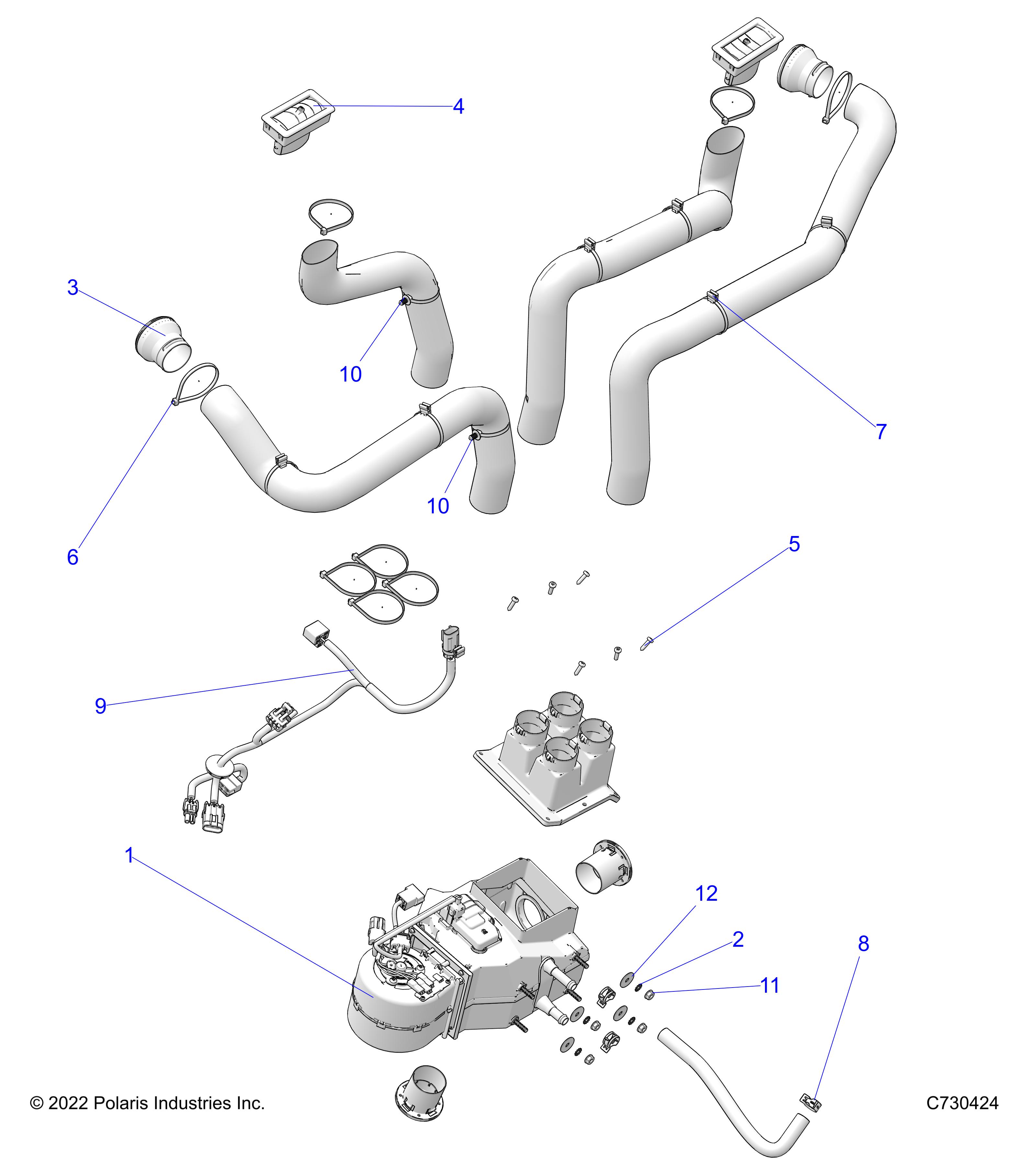 Part Number : 2638459 ASM-MAIN HEATER RNG MS