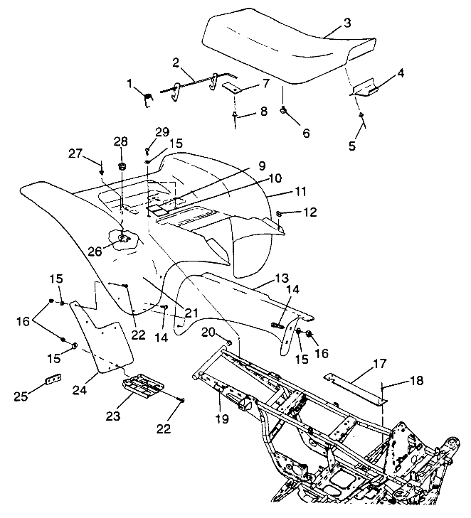 Part Number : 2682321-136 SEAT ASM P.RED