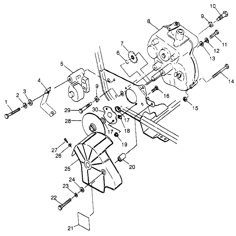 GEARCASE/BRAKE