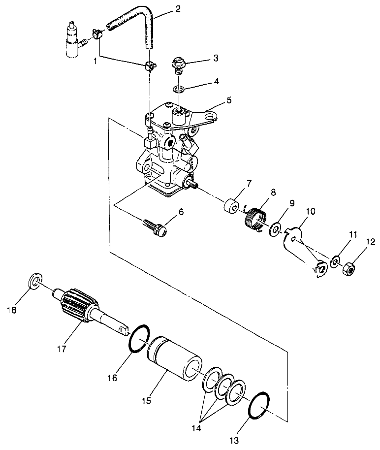 Foto diagrama Polaris que contem a peça 3083123